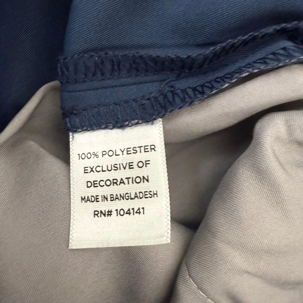 Walter‎ Hagen Mens 44x34 Golf Pants Navy Blue Straight Fit Perfect 11 Big & Tall